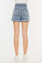 Load image into Gallery viewer, Kancan Ultra High Rise Paperbag Denim Shorts
