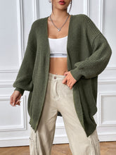 Load image into Gallery viewer, Open Front Long Sleeve Cardigan
