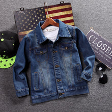 Load image into Gallery viewer, Toddler / Kids - Boys / Girls -  Ripped Denim Jacket
