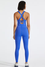 Load image into Gallery viewer, Crisscross Back Wide Strap Active Jumpsuit
