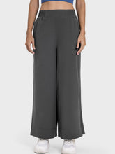 Load image into Gallery viewer, Slit Wide Leg Active Pants
