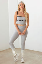 Load image into Gallery viewer, Le Lis Ribbed Crop Cami and High Waist Brushed Leggings Set
