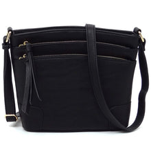 Load image into Gallery viewer, Fashion Multi Zip Pocket Crossbody Bag
