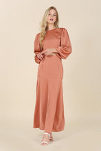 Load image into Gallery viewer, Dressed Up Satin Two-Piece Mermaid Dress Set
