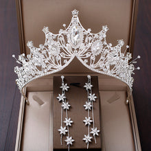 Load image into Gallery viewer, Bridal Wedding Headwear Luxury Crown
