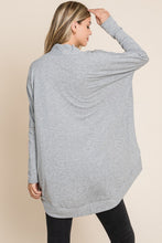 Load image into Gallery viewer, BOMBOM Open Front Long Sleeve Cocoon Cardigan
