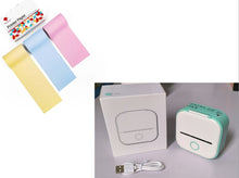 Load image into Gallery viewer, Portable Mini Thermal Label Printer Home Photo Printer Student Wrong Question Printer Bluetooth-Compatible Mini Label Printer Price Tag
