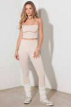 Load image into Gallery viewer, Le Lis Ribbed Crop Cami and High Waist Brushed Leggings Set
