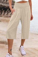 Load image into Gallery viewer, Pocketed High Waist Long Shorts
