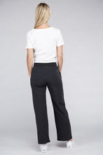 Load image into Gallery viewer, Lounge Wide Pants with Drawstrings
