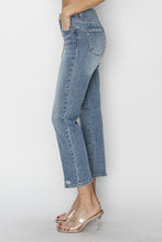 Load image into Gallery viewer, RISEN High Waist Distressed Cropped Jeans
