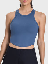 Load image into Gallery viewer, Round Neck Racerback Active Tank
