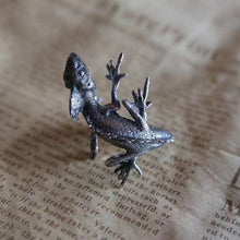 Load image into Gallery viewer, Mens Lizard Adjustable Ring
