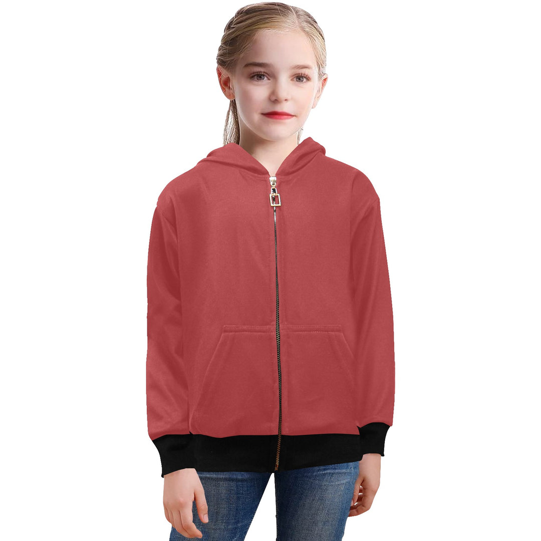 Ti Amo I love you - Exclusive Brand - Girls' Zip Up Hoodie Ages 8-15