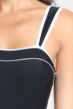 Load image into Gallery viewer, Contrast Trim Wide Strap One-Piece Swimwear
