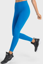 Load image into Gallery viewer, 7 Colors - High-Rise Wide Waistband Yoga Leggings - Sizes 3/4-11/12 Ti Amo I love you
