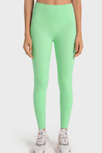 Load image into Gallery viewer, 7 Colors - High-Rise Wide Waistband Yoga Leggings - Sizes 3/4-11/12 Ti Amo I love you
