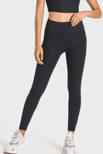 Load image into Gallery viewer, 7 Colors - High-Rise Wide Waistband Yoga Leggings - Sizes 3/4-11/12 Ti Amo I love you
