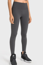 Load image into Gallery viewer, 7 Colors - High-Rise Wide Waistband Yoga Leggings - Sizes 3/4-11/12 Ti Amo I love you
