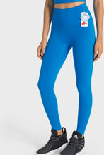 Load image into Gallery viewer, 7 Colors - High-Rise Wide Waistband Yoga Leggings - Sizes 3/4-11/12 Ti Amo I love you
