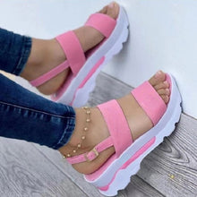 Load image into Gallery viewer, 7 Colors - Women&#39;s Casual Buckle Platform Sandals - Summer Fashion Shoes Ti Amo I love you
