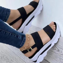 Load image into Gallery viewer, 7 Colors - Women&#39;s Casual Buckle Platform Sandals - Summer Fashion Shoes Ti Amo I love you
