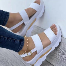 Load image into Gallery viewer, 7 Colors - Women&#39;s Casual Buckle Platform Sandals - Summer Fashion Shoes Ti Amo I love you
