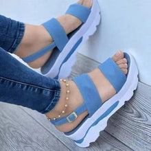 Load image into Gallery viewer, 7 Colors - Women&#39;s Casual Buckle Platform Sandals - Summer Fashion Shoes Ti Amo I love you
