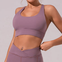 Load image into Gallery viewer, 7 Colors: Womens - Running / Yoga Vest with Strappy Back Ti Amo I love you
