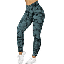 Load image into Gallery viewer, 7 Colors - Womens - Seamless Tie Dye Yoga Pants - Push Up Sport Fitness / Running / Gym Leggings Ti Amo I love you
