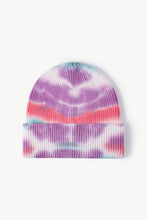 Load image into Gallery viewer, Tie-Dye Cuffed Knit Beanie
