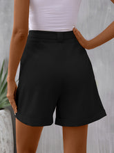 Load image into Gallery viewer, Pocketed Mid-Rise Waist Shorts
