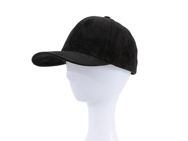 Classic Suede Felt Baseball Fashion Cap