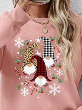 Load image into Gallery viewer, Faceless Gnomes Graphic Drop Shoulder Sweatshirt
