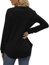 Load image into Gallery viewer, Round Neck Long Sleeve T-Shirt
