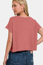 Load image into Gallery viewer, Zenana Round Neck Short Sleeve T-Shirt
