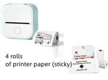 Load image into Gallery viewer, Portable Mini Thermal Label Printer Home Photo Printer Student Wrong Question Printer Bluetooth-Compatible Mini Label Printer Price Tag
