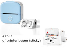Load image into Gallery viewer, Portable Mini Thermal Label Printer Home Photo Printer Student Wrong Question Printer Bluetooth-Compatible Mini Label Printer Price Tag
