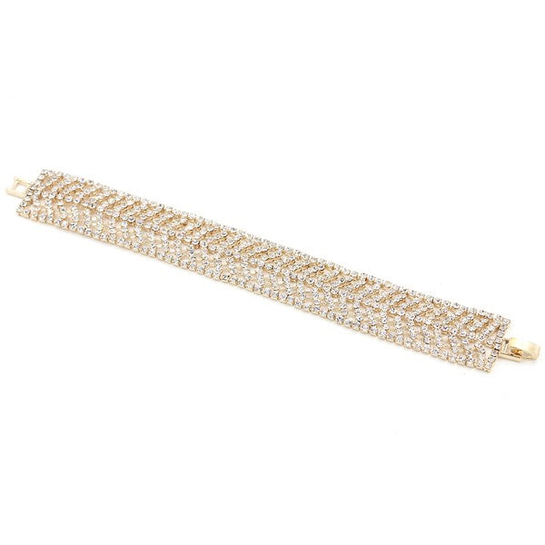 Luxury Mesh Rhinestone Bracelet