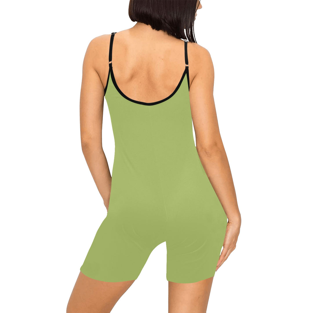 Ti Amo I love you - Exclusive Brand - Women's Short Yoga Bodysuit