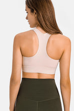 Load image into Gallery viewer, Zip Up Racerback Sports Bra
