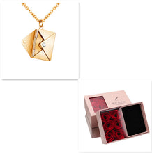 Load image into Gallery viewer, Womens Fashion Jewelry Envelope Lover Letter Pendant Necklace
