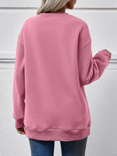 Load image into Gallery viewer, Faceless Gnomes Graphic Drop Shoulder Sweatshirt
