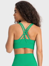 Load image into Gallery viewer, Crisscross Scoop Neck Active Tank
