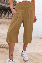 Load image into Gallery viewer, Pocketed High Waist Long Shorts
