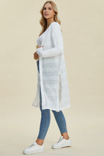 Load image into Gallery viewer, Double Take Full Size Open Front Longline Cardigan
