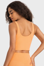 Load image into Gallery viewer, Deep V-Neck Crop Sports Bra
