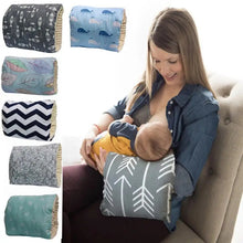 Load image into Gallery viewer, Adjustable Baby Cotton Nursing Arm Pillow Breastfeeding Washable Baby Infant Nursing Breastfeeding Pillow Cushion Arm Pad
