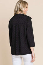 Load image into Gallery viewer, Culture Code Double Breasted Eyelet Jacket with Pockets
