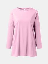 Load image into Gallery viewer, Full Size Round Neck Long Sleeve T-Shirt
